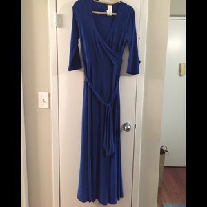 Royal Blue Evening Dress 👑